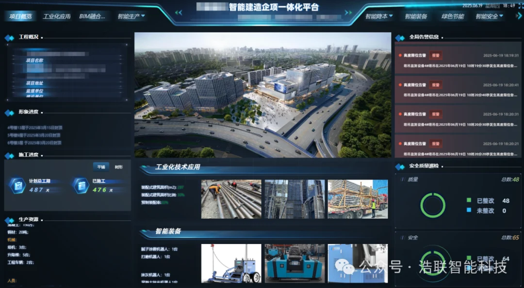 全省推进！江苏智能建造按下“加速键”：省级实施方案修订印发！12地入选试点区县名单！浩联全力助推江苏智能建造产业升级！新闻配图